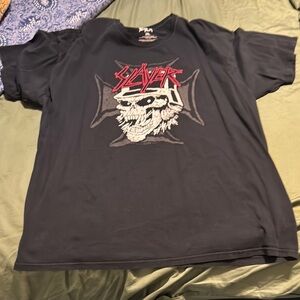 SLAYER !! Black Graphic T-Shirt